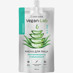 «Veganlab» Увлажняющая и освежающая маска для лица