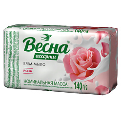 Крем-мыло туалетное твердое роза