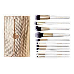 Набор из 11 кистей для макияжа с чехлом для хранения 11 MAKEUP GEEK BRUSH KIT