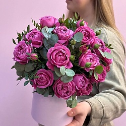 Цветы в коробке Мисти