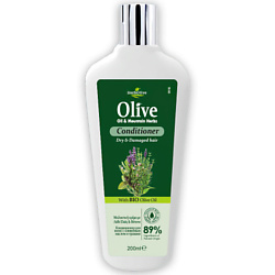 Кондиционер для волос женский натуральный с экстрактами горных трав и маслом оливы
