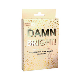 Набор пайеток для декора ногтей Damn bright, 12 цветов