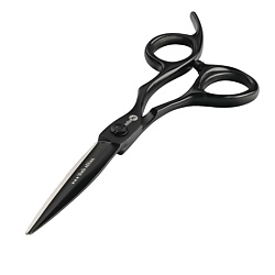 Парикмахерские ножницы black edition прямые эргономичные 5,5