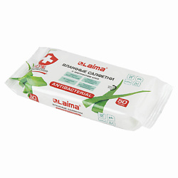 Салфетки влажные антибактериальные