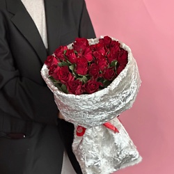 Розы в мехах