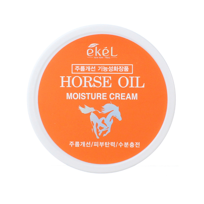 EKEL Крем для лица с Лошадиным жиром Восстанавливающий Moisture Cream ...