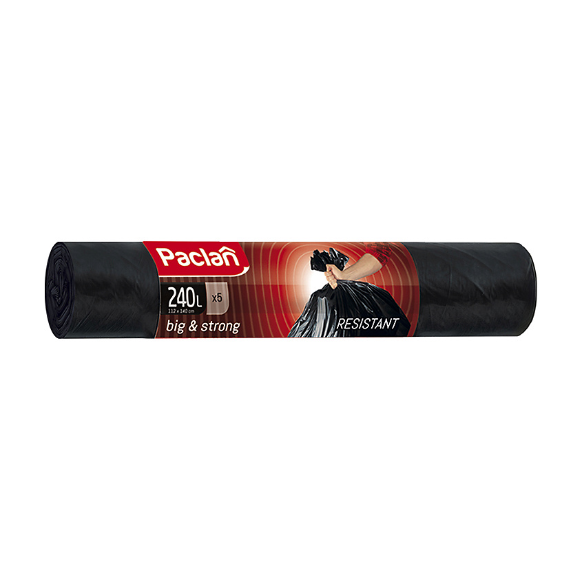PACLAN BIG&STRONG Мешки для мусора, 240л купить по цене 189₽ в ЛЭТУАЛЬ