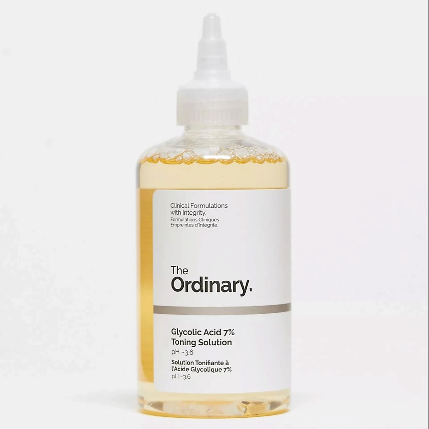 THE ORDINARY Отшелушивающий тонер с гликолевой кислотой Glycolic Acid 7 ...