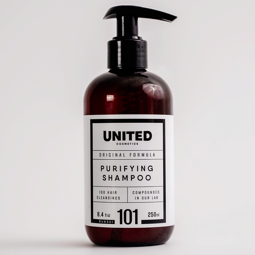 UNITED Cosmetics #101 шампунь для нормальных волос и жестких волос ...