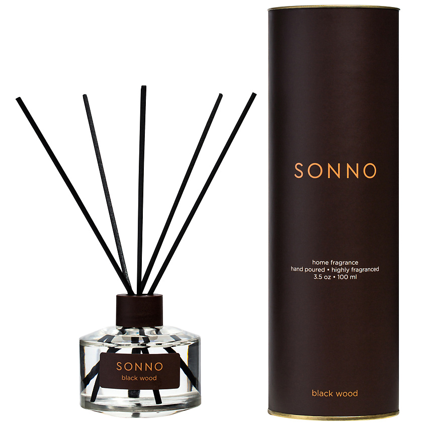 SONNO Ароматический диффузор Black Wood купить по низким ценам в ЛЭТУАЛЬ
