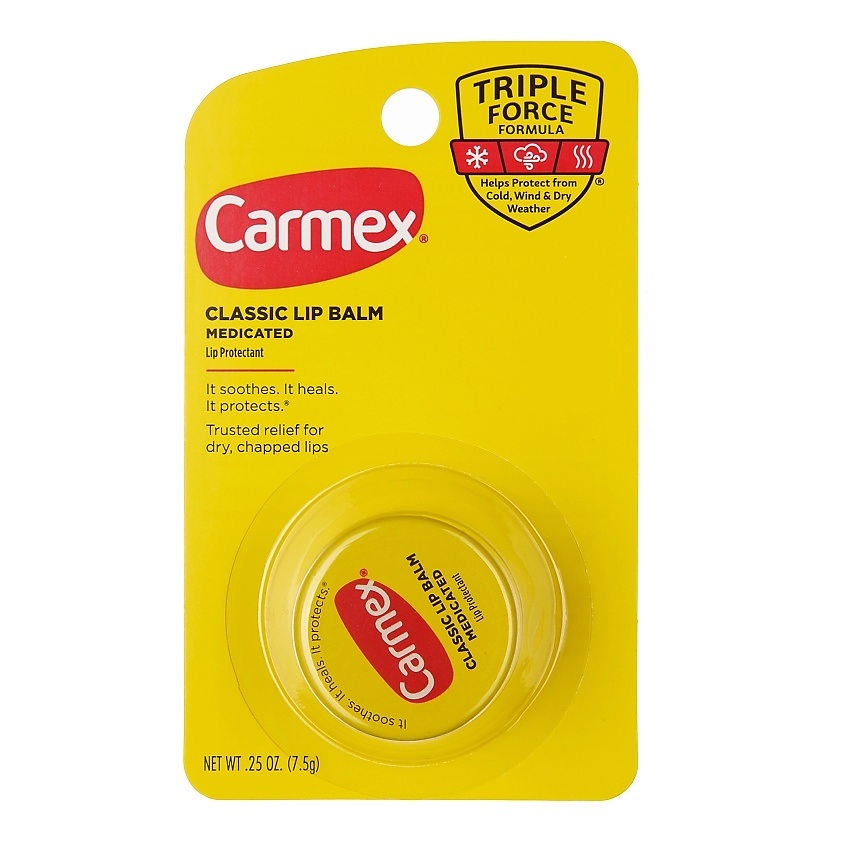 CARMEX Бальзам для губ в баночке классический купить по цене 442₽ в ЛЭТУАЛЬ