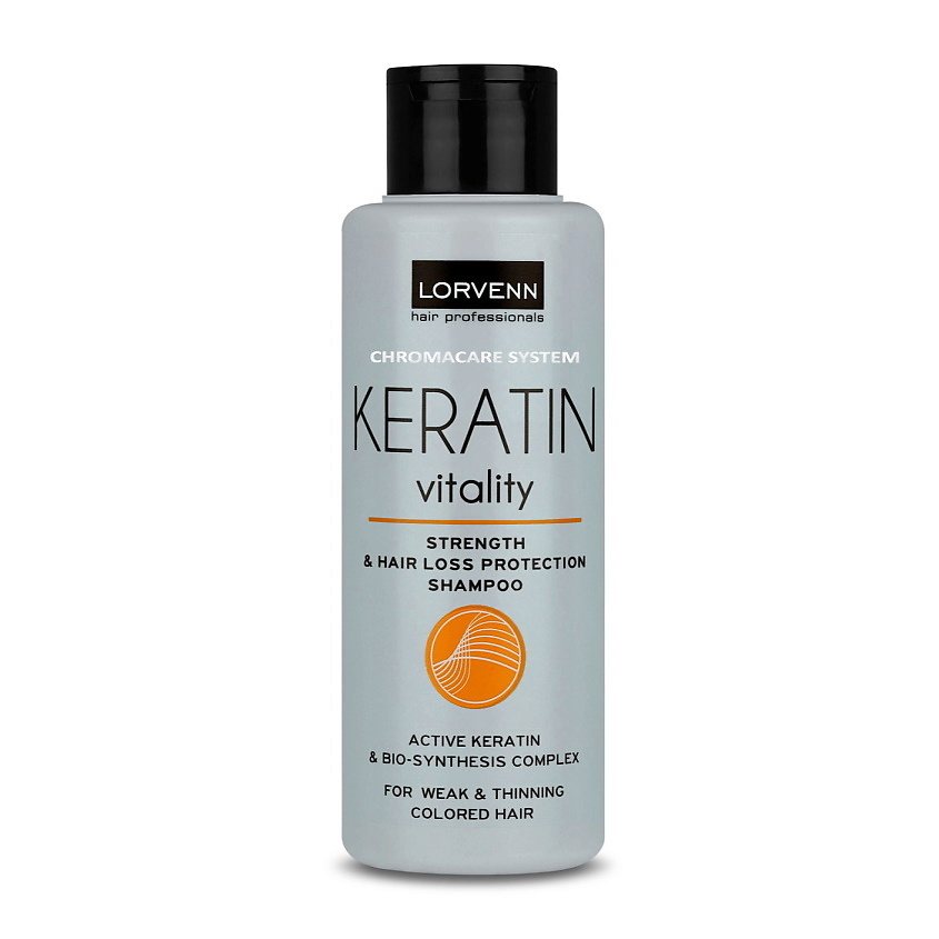 LORVENN HAIR PROFESSIONALS Шампунь KERATIN VITALITY для восстановления ...