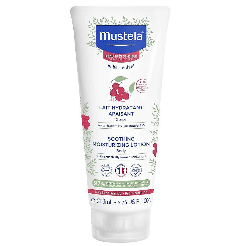 MUSTELA Увлажняющее успокаивающее молочко для тела купить по низким ...