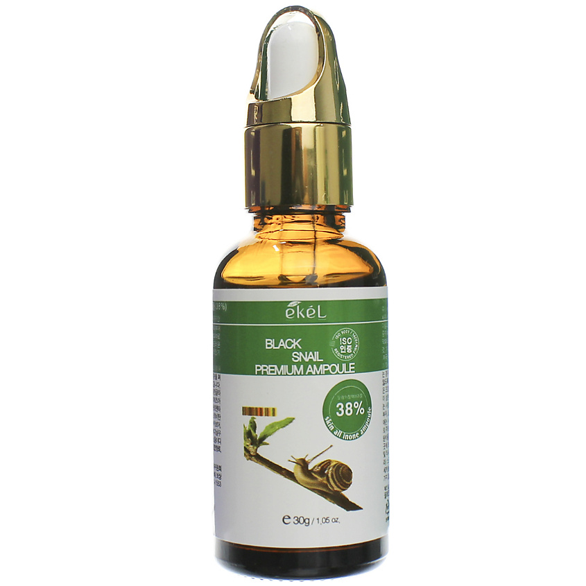 EKEL Ампульная сыворотка для лица с Улиточным муцином Premium Ampoule ...