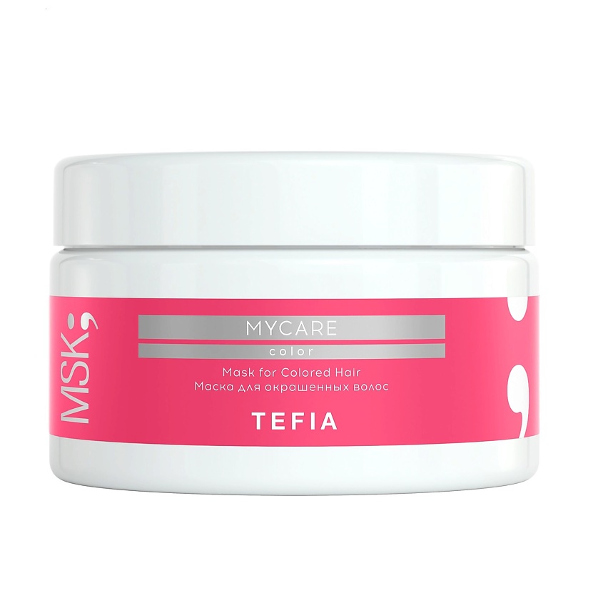TEFIA Маска для окрашенных волос Mask for Сolored Hair MYCARE, 500 мл ...