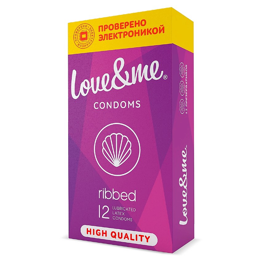 LOVE&ME Презервативы ребристые купить по низким ценам в ЛЭТУАЛЬ