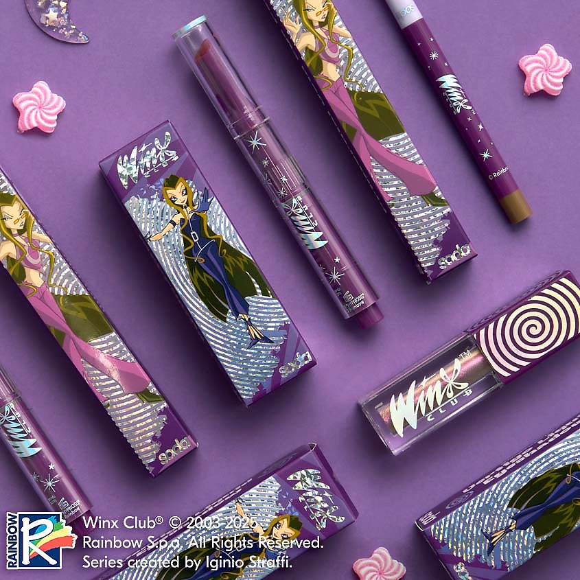 SODA Жидкие тени для век Vertigo #magicalpower. Коллекция Winx – фото 2