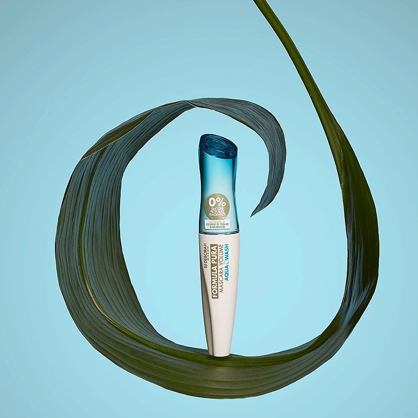 DEBORAH MILANO Тушь для ресниц Объем FORMULA PURA MASCARA VOLUME AQUA WASH BLACK – фото 3