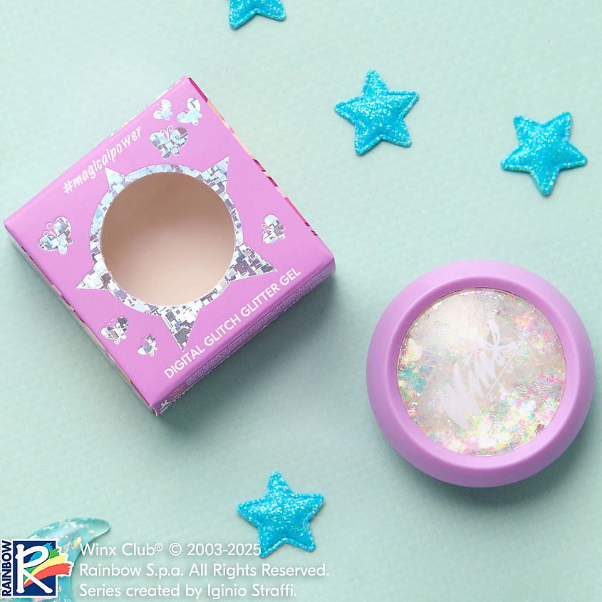 SODA Глиттер гель для лица и тела Digital Glitch #magicalpower