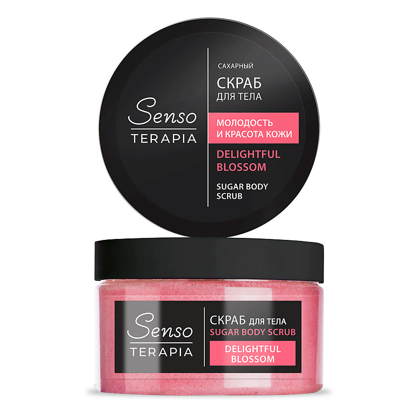 Изображение товара SENSOTERAPIA Сахарный скраб для тела Delightful Blossom, 275 г