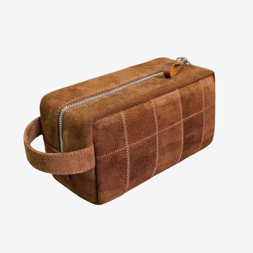 Изображение товара Косметичка JARS из натуральной кожи для путешествий и дома компактная