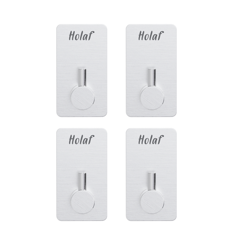 Изображение товара HOLAF Крючки самоклеящиеся настенные, 4 шт., 4 шт.