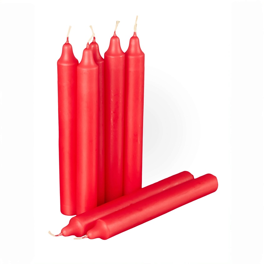 Изображение товара ЖИВОЙ КРЫМ Свечи для дома, Красный