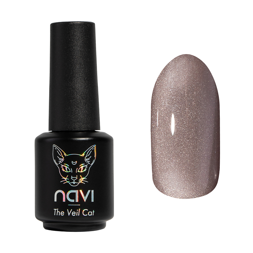 Изображение товара NAVI Гель лак корейский кошачий глаз The Veil Cat, песочный