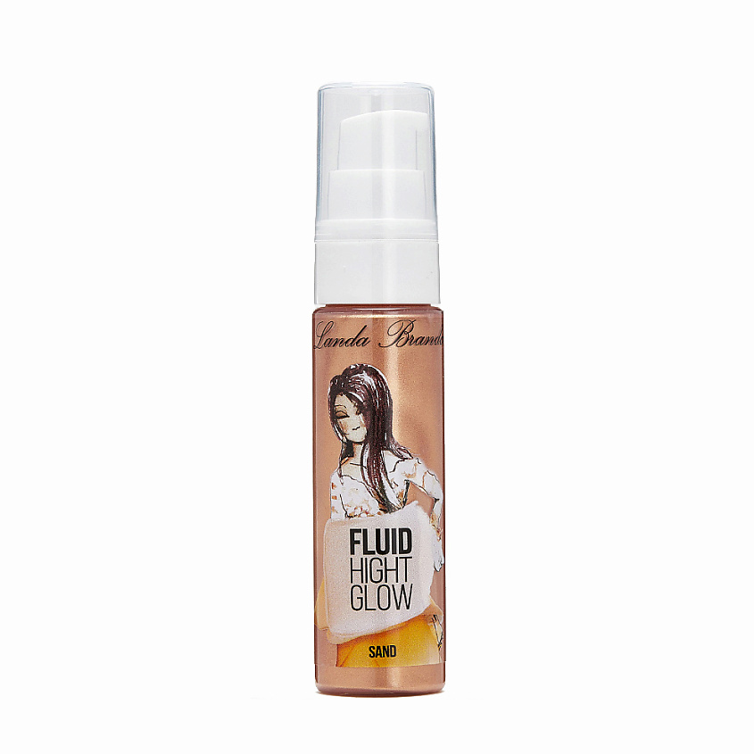 Изображение товара LANDA BRANDA Флюид Сияние Песочный 30 мл Хайлайтер для лица и тела