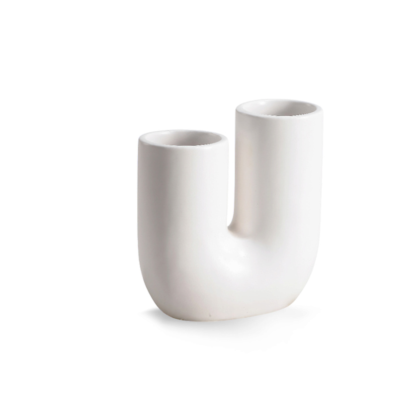 Изображение товара Стакан для зубных щеток и кистей Prostration из белой керамики