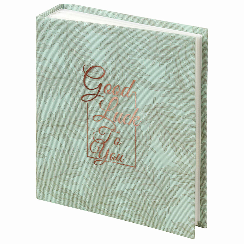 Изображение товара BRAUBERG Фотоальбом "Папоротник" на 200 фото 10*15см, 1 шт