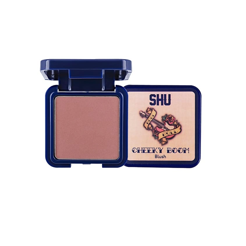 Изображение товара SHU Румяна компактные Cheeky Boom № 32 для естественного свежего макияжа