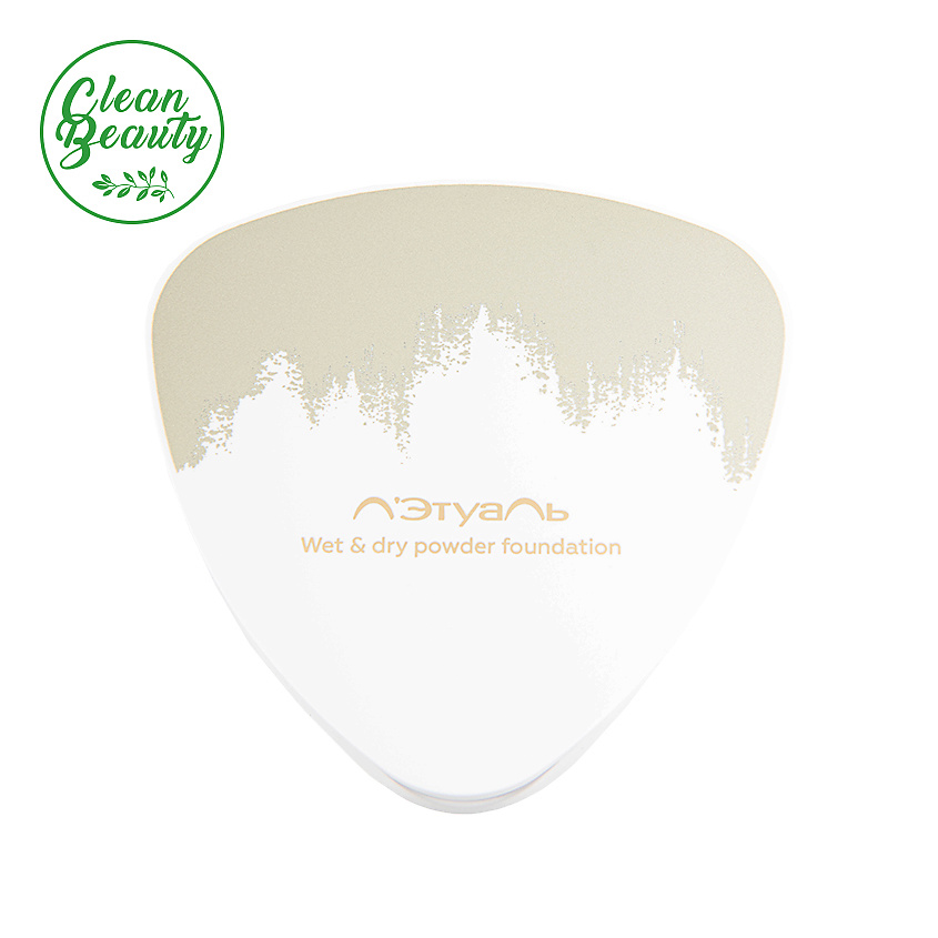 Изображение товара ЛЭТУАЛЬ Пудра-основа для лица со спонжем WET&DRY, № 901, 9 г