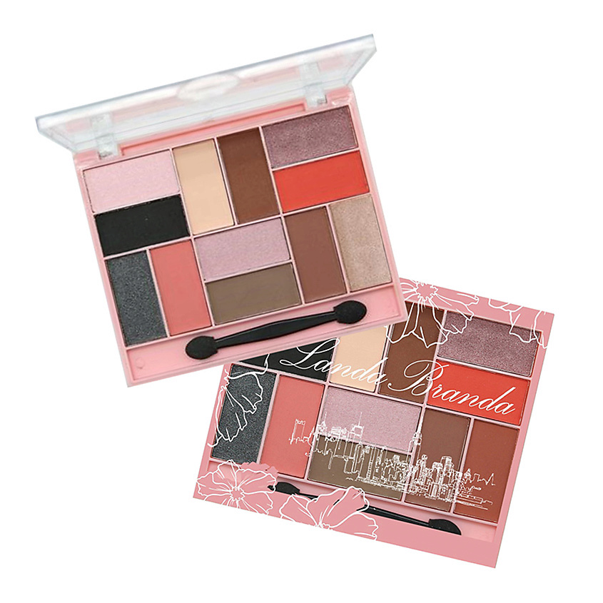 Изображение товара Палетка теней 12 тонов Urban Style CITY Style № 0365