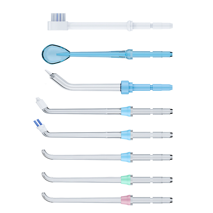 Изображение товара HASTEN Насадки для ирригатора 8 шт комплект универсальные для всех моделей