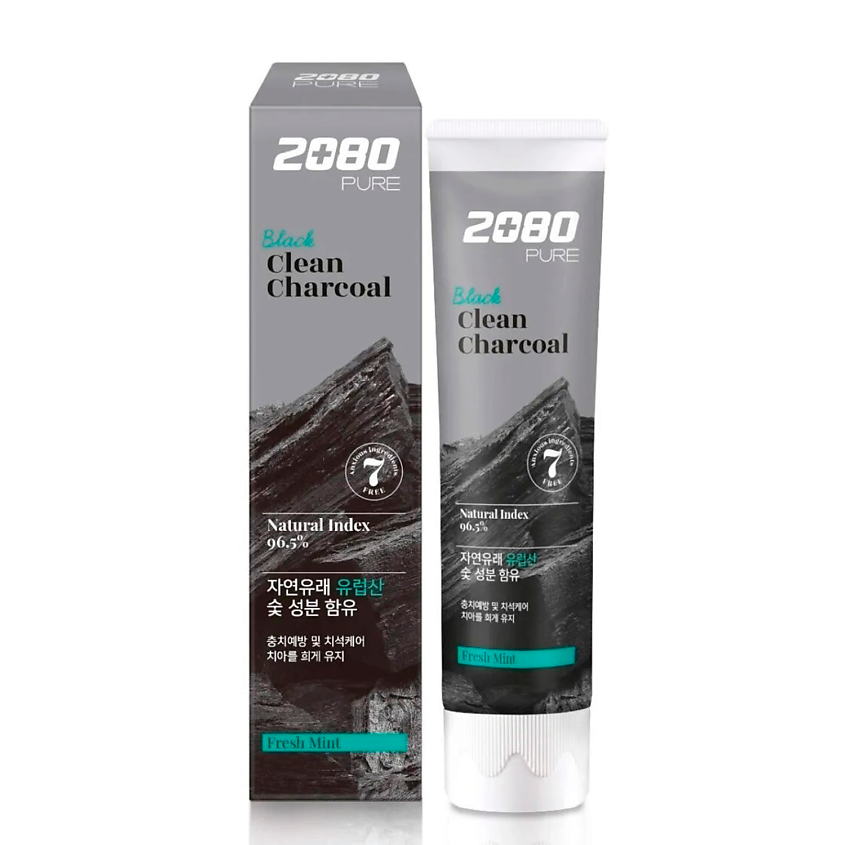 Изображение товара KERASYS Зубная паста уголь и мята, 120 г