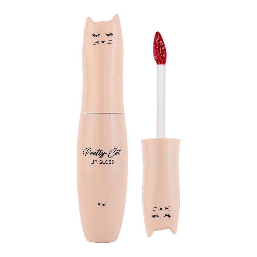 Изображение товара ЛЭТУАЛЬ Блеск для губ PRETTY CAT, № 4, 8 мл