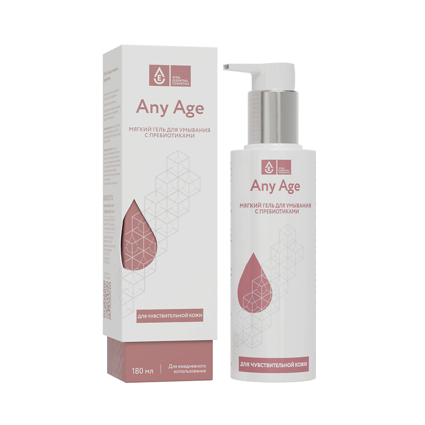 Изображение товара VEC Мягкий гель для умывания с пребиотиками для чувствительной кожи, 1 шт.