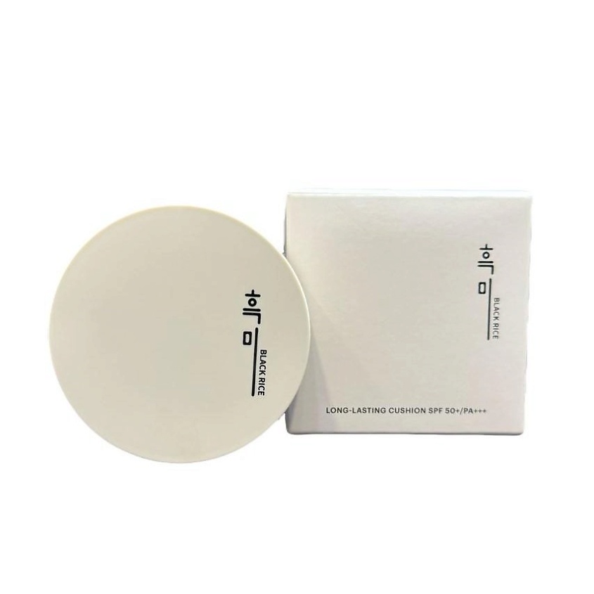 Изображение товара BLACK RICE Тональный бб крем кушон для лица корейский, тон 23, 1 шт.