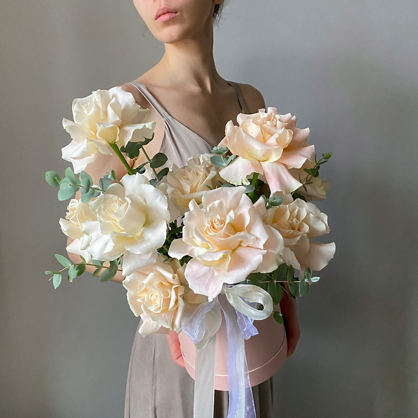 Изображение товара VERESK Французские розы цвета Шампань в коробке. Veresk 429, 1 шт.