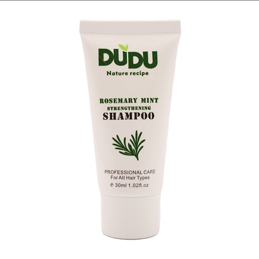Изображение товара DUDU Шампунь для волос с розмарином и мятой, 30 мл