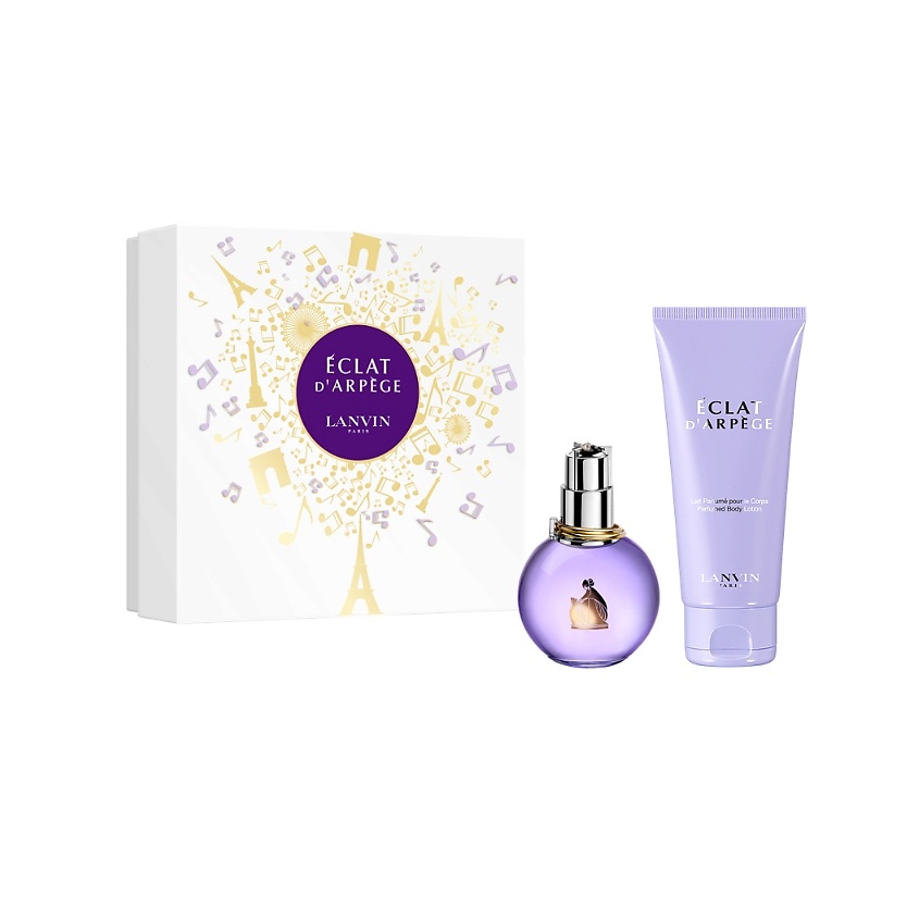 Изображение товара LANVIN Подарочный набор женский Eclat D'arpege, Парфюмерная вода, спрей 50 мл + лосьон для тела 100 мл