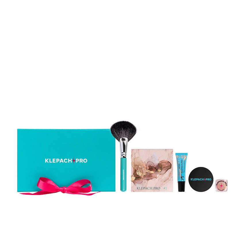 Изображение товара Набор декоративной косметики Порадуй себя - 13 средств для макияжа и кисти