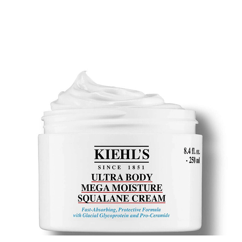 Изображение товара KIEHL'S Увлажняющий крем для тела Ultra Body Mega Moisture Squalane, 250 мл