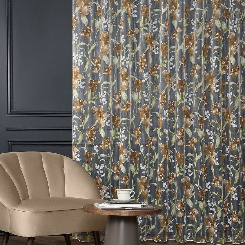 Изображение товара Тюль Iris мультиколор ARYA HOME COLLECTION 100% полиэстер