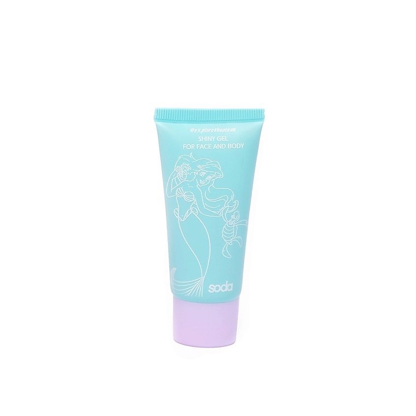 Изображение товара SODA Сияющий гель SHINY GEL FOR FACE AND BODY #exploretheocean, 001 TREASURE CHEST, 30 мл