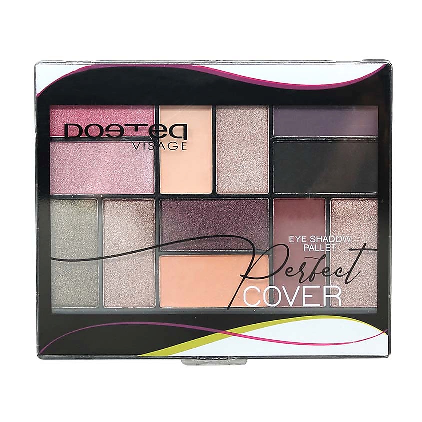 Изображение товара POETEQ Палетка теней Визаж Совершенное покрытие (12 цветов), 15; 36 г