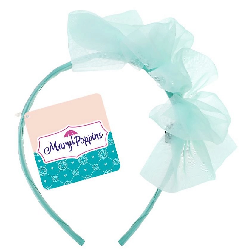 Изображение товара Ободок для волос Мэри бирюза бежевый 6 шт аксессуар для девочек