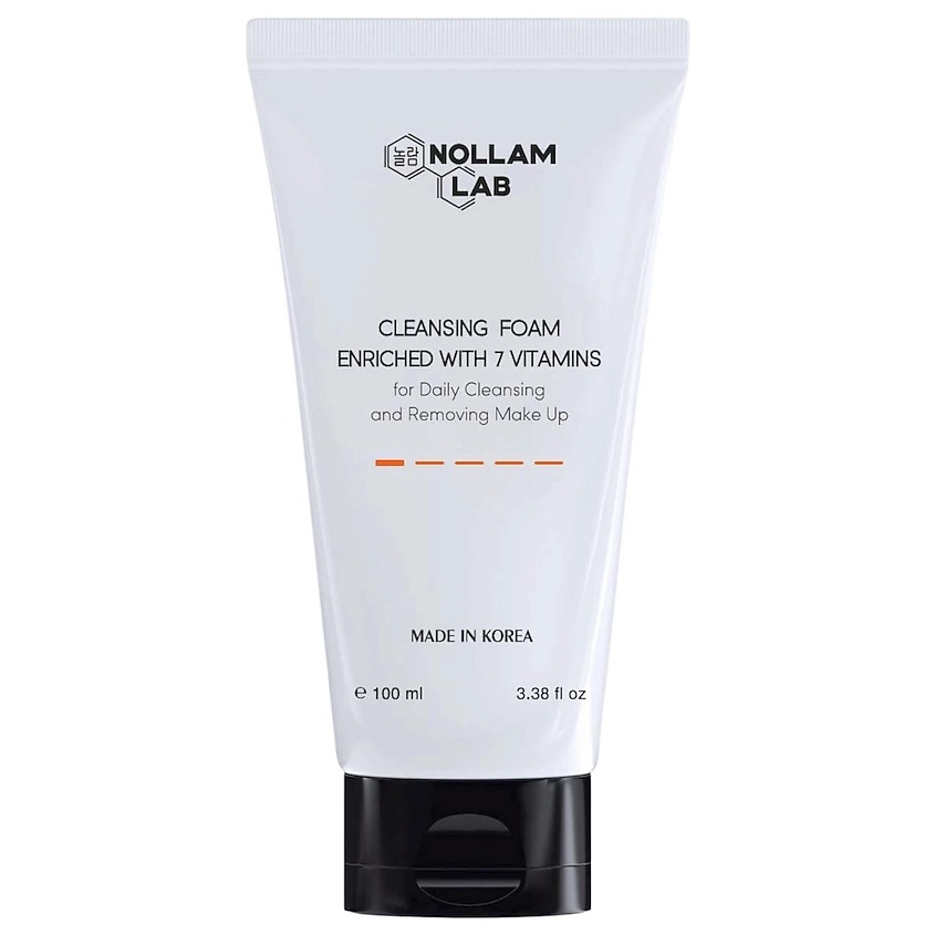 Изображение товара NOLLAM LAB Пенка для умывания и снятия макияжа, обогащенная 7 витаминами, 100 мл