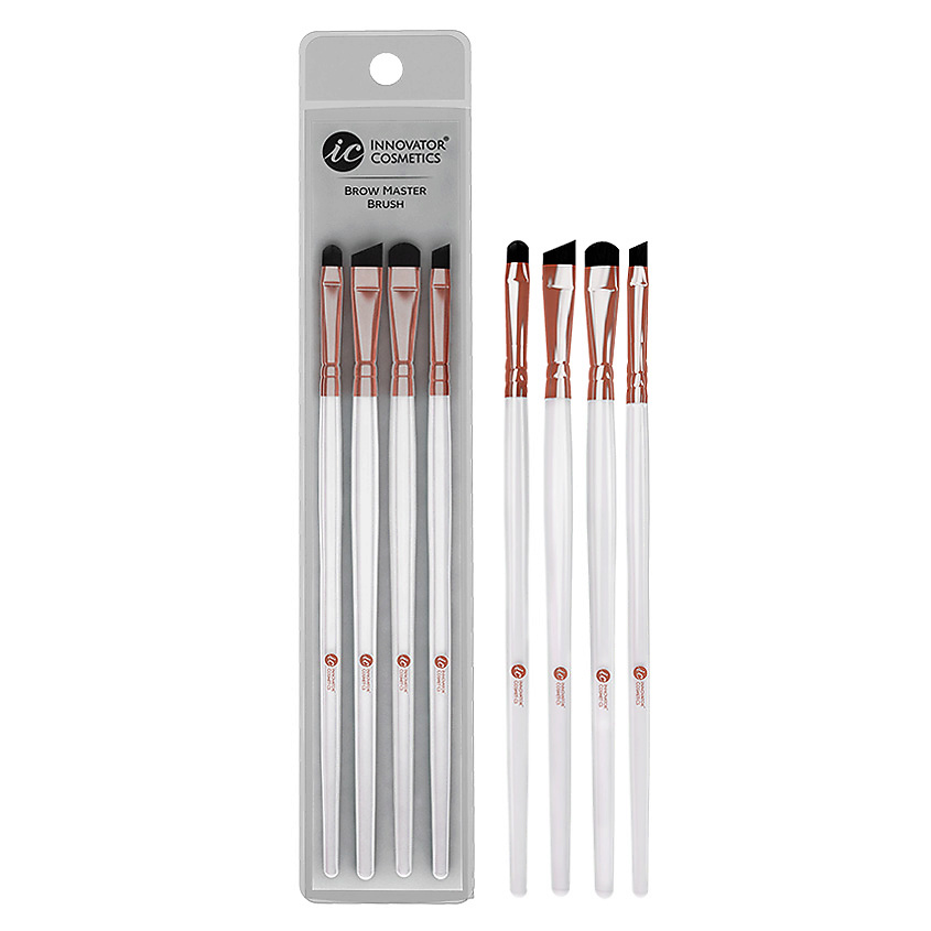 Изображение товара SEXY LASH'N'BROW Набор бровиста из 4 кистей Innovator Cosmetics, 4 шт.